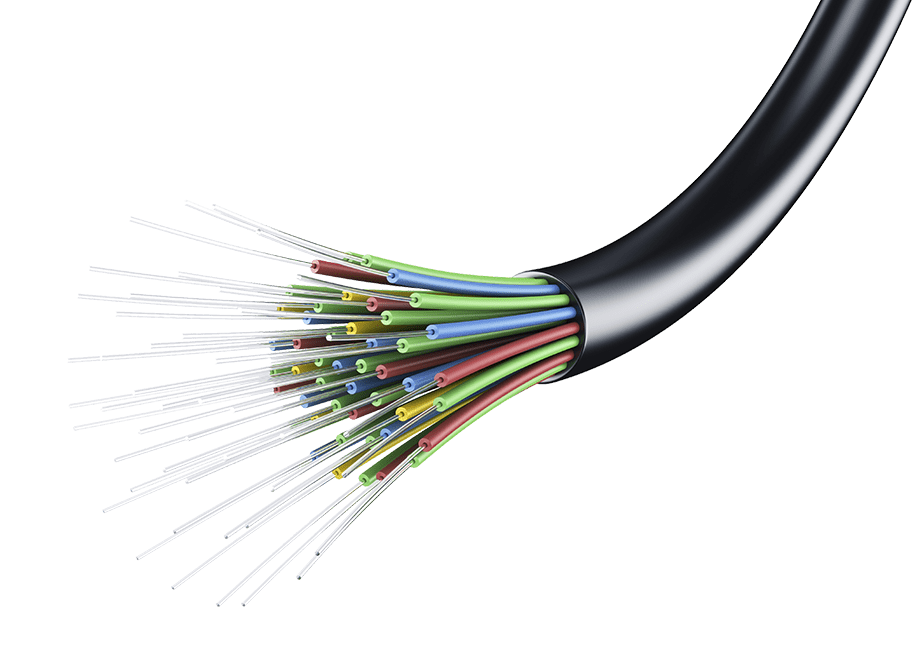 graphic of open ended cable displaying wiring
