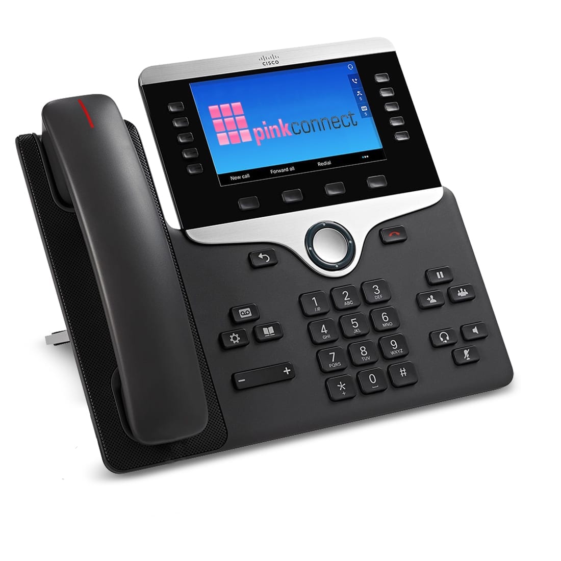 Pink IP Pro Business Cisco Phone System Handset
