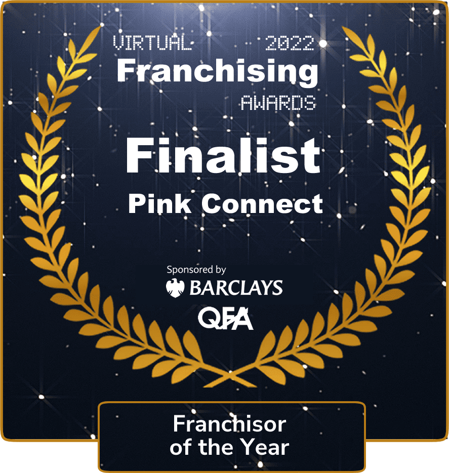 pink connect franchisor finalist